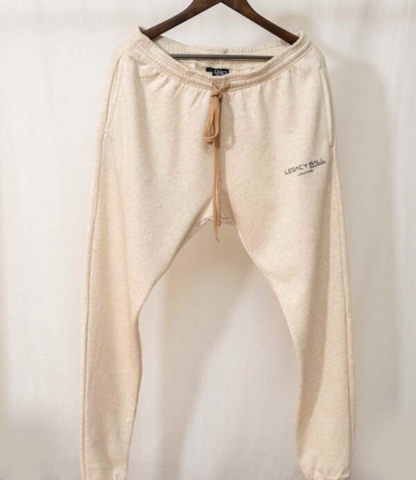Oatmeal sweater pants front