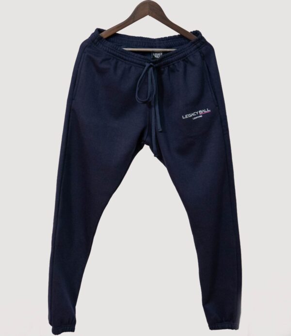navy blue sweater pants front